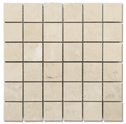 Travertine/Marble Mosaics Sandy Beige 12x12 Honed Natural Marble Mosaic