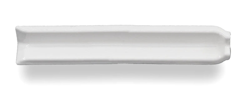 Sanitary Cove Base Inside Corner White 1x6 Glossy Ceramic Tile