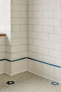 Sanitary Cove Base S3619T White 6x6 Glossy Ceramic Tile
