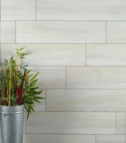 Sav Wood Bianco 8x32 Wood Look Porcelain Plank