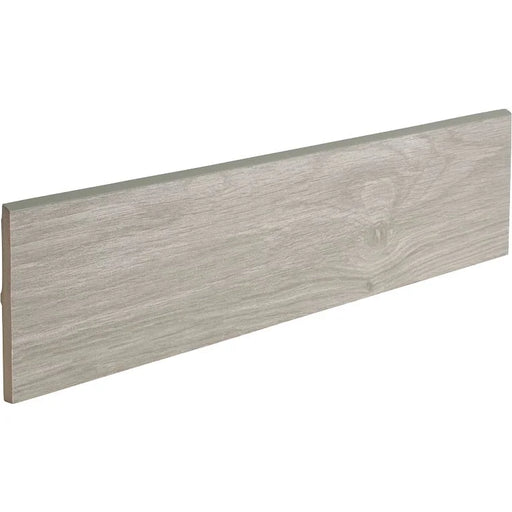 Sav Wood Grigio 4x16 Surface Bullnose Wood Look Porcelain Trim
