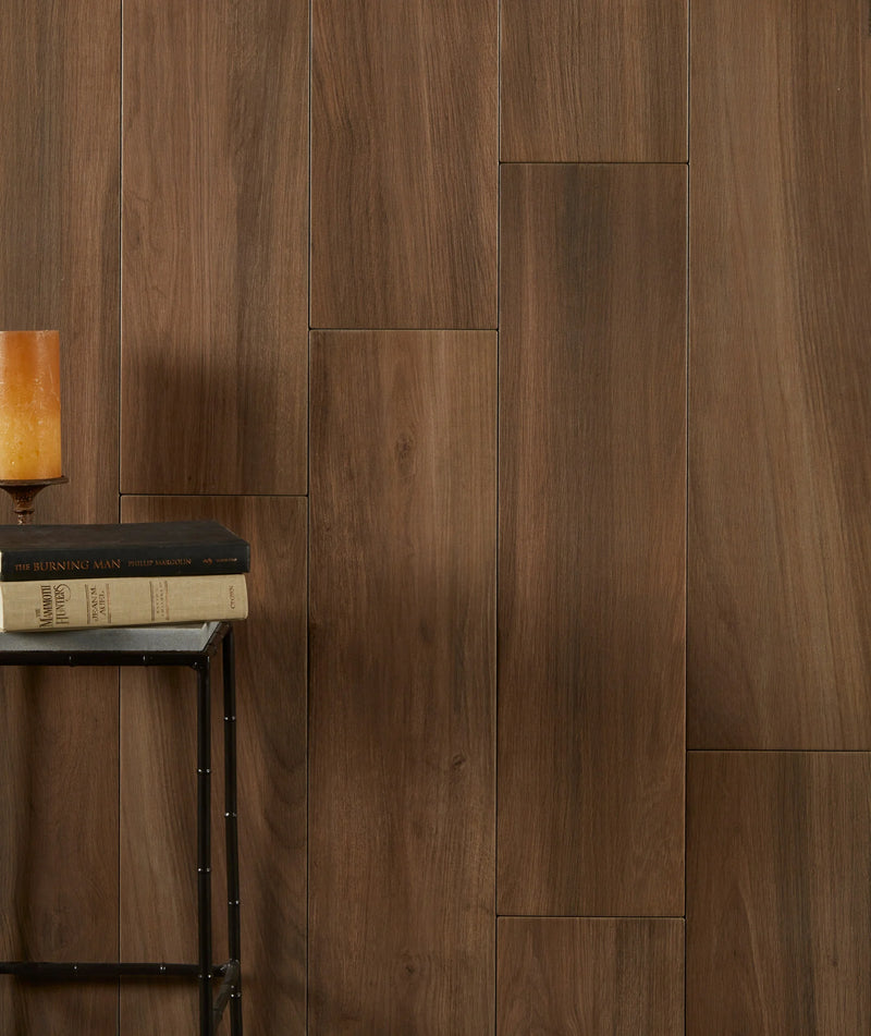 Sav Wood Iroko 8x32 Matte Wood Look Porcelain Plank