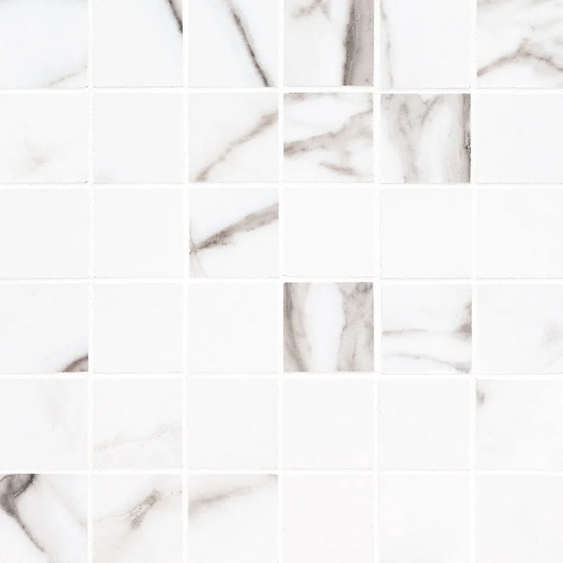 Savoy Crema 2x2 Matte Porcelain Mosaic Tile