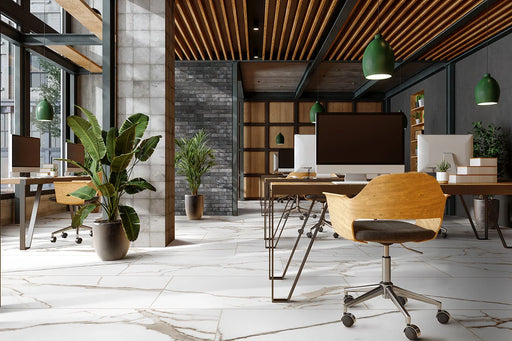 Savoy Crema 24x48 Polished Porcelain Tile