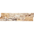Scabos Split 3D Stack 5-7/8x24 Mesh Travertine Ledger Stone