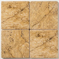 Scabos Travertine 18x18 Tumbled Travertine Tile close-up