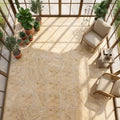 Scabos Travertine 18x18 Tumbled Travertine Tile — Sunroom floor
