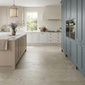 Seagrass 18x36 Flamed/Brushed Limestone Tile — Kitchen floor