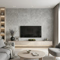 Seagrass 18x36 Flamed/Brushed Limestone Tile — Living Room feature wall