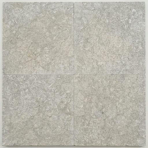 Seagrass 24x24 Flamed/Brushed Limestone Tile close-up
