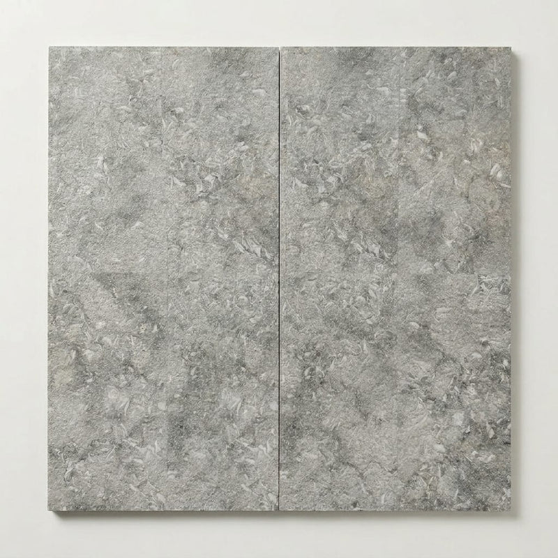 Seagrass Limestone Tile 12x24 Flamed close-up
