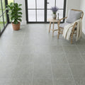 Seagrass Limestone Tile 16x16 Honed — Sunroom floor