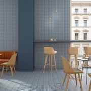 Splash Slate Blue 6x6 Matte Porcelain Pool Tile