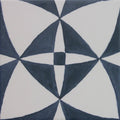 Seasons Blue #2 6x6 Glazed Straight Porcelain Pool Tile