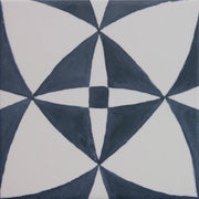 Seasons Blue #2 6x6 Glazed Straight Porcelain Pool Tile