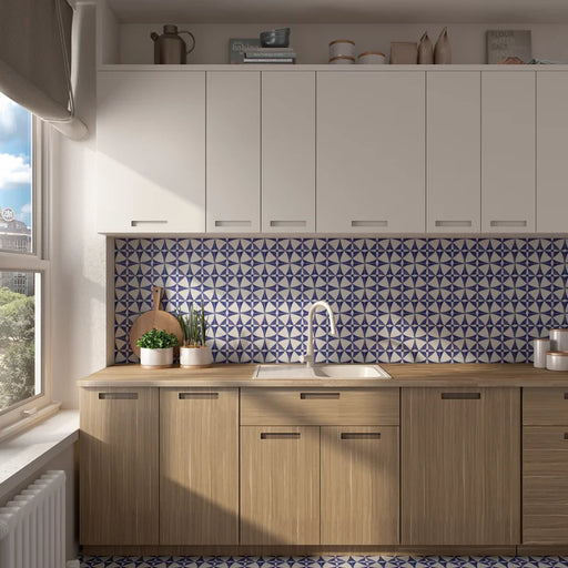 Seasons Sky #2 6x6 Glazed Porcelain Pool Tile