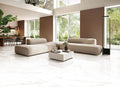 Select White Carrara Gray 12x24 Polished Marble Look Porcelain Tile