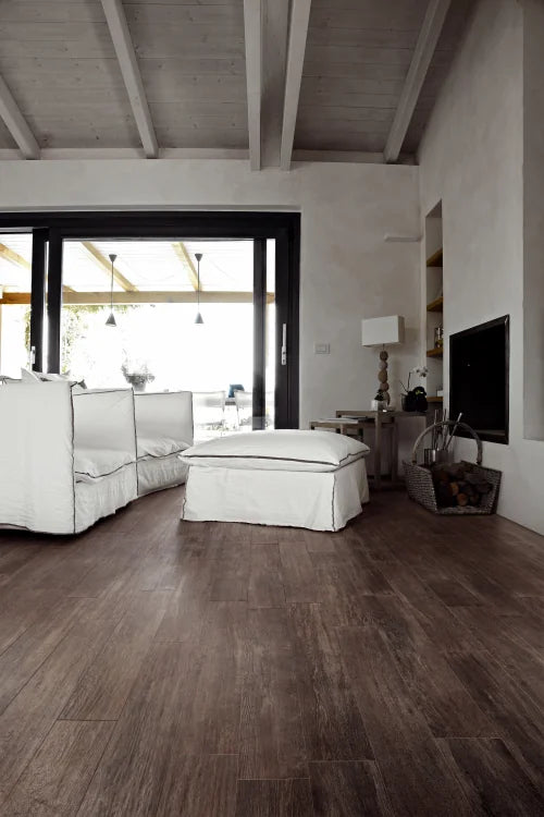 Selection Oak Black 8x71 Wood Look Porcelain Tile