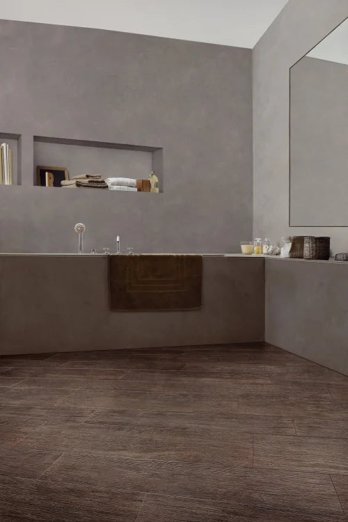 Selection Oak Black 8x71 Wood Look Porcelain Tile