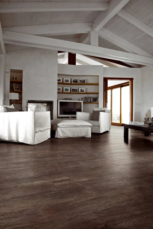 Selection Oak Black 8x71 Wood Look Porcelain Tile