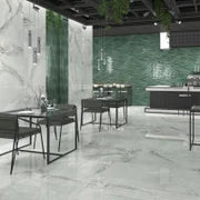 Selene Grey 35.4x35.4 Porcelain Tile