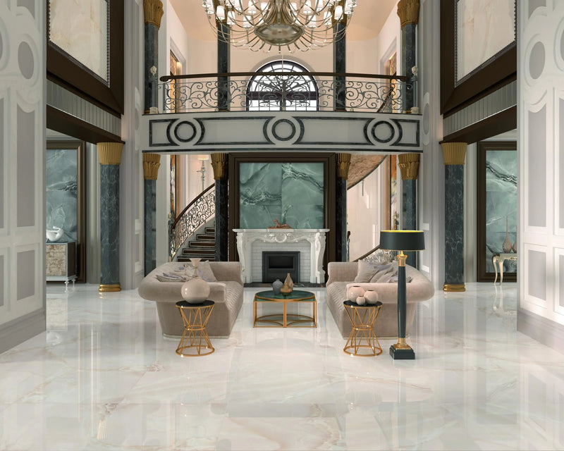 Selene Dark 35.4x35.4 Porcelain Tile