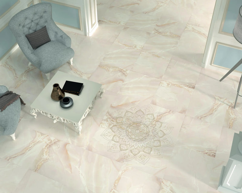 Selene Light 3.7x23.6 Rectified Porcelain Baseboard Trim