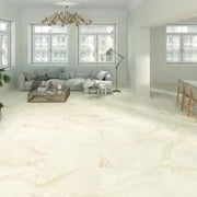 Selene Light 35.4x35.4 Satin Rectified Porcelain Tile