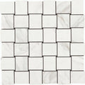 Selezione Marmi Calacatta 2x2 Matte Marble Look Porcelain Mosaic