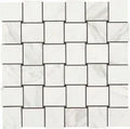 Selezione Marmi Calacatta 2x2 Matte Marble Look Porcelain Mosaic