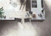 Marmi Calacatta 12x24 Levigato Marble Look Porcelain Tile