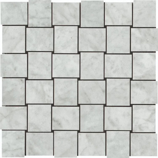 Selezione Marmi Carrara 2x2 Marble Look Porcelain Mosaic