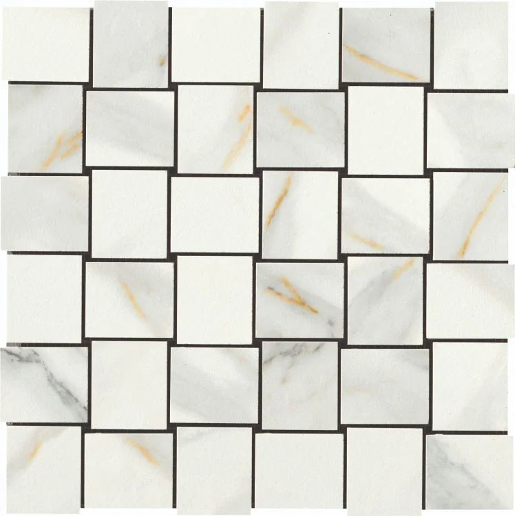 Selezione Marmi Macchiavecchia 12x12 Matte Marble Look Porcelain Mosaic