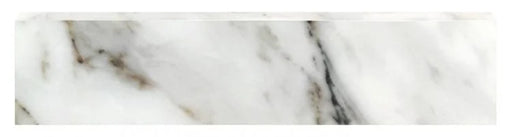 Selezione Marmi Macchiavecchia 3x12 Bullnose Levigato Marble Look Porcelain Trim