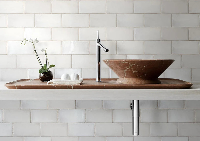 Senio Spatula Bianco .5x8 Coprifilo Ceramic Trim