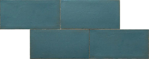 Senio Spatula Blu Baltico .5x8 Coprifilo Matte Ceramic Trim