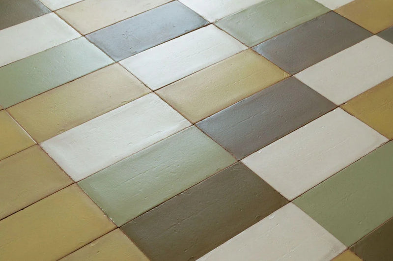 Senio Spatula Grigio Salvia .5x8 Coprifilo Matte Ceramic Trim