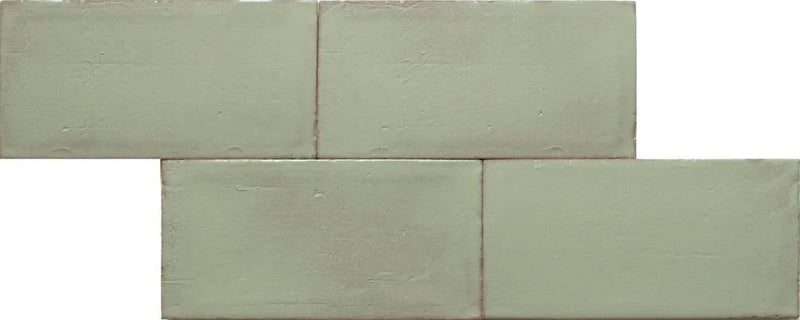Senio Spatula Grigio Salvia .5x8 Coprifilo Matte Ceramic Trim