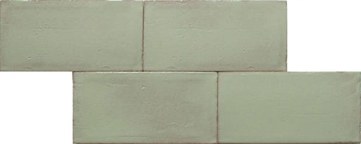 Senio Spatula Grigio Salvia .5x8 Coprifilo Matte Ceramic Trim