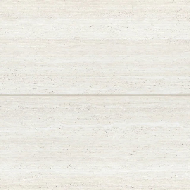 Sensi Roma White 24x48 Wave Deco Satin Ceramic Tile