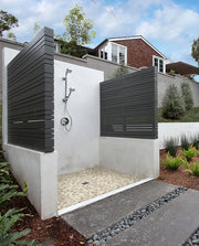 Serenity Stone Pebbles Mesh Backed Pattern Polished 0.38 Inch Marble Mosaic Tile