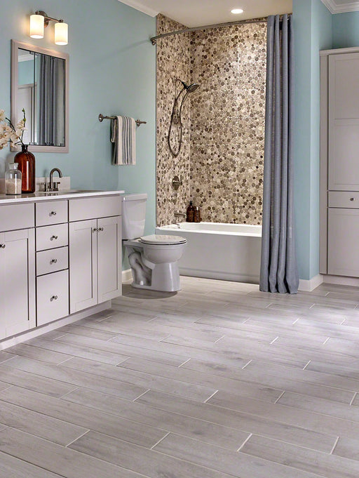 Palmetto Fog 6x36 Matte Porcelain Wood Look Floor Plank