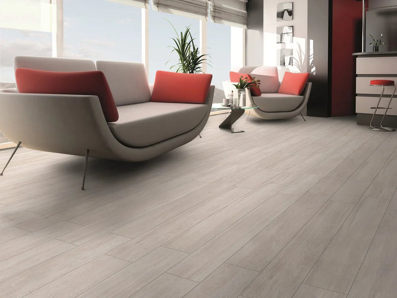 Shabby Chic Birch 6x24 Pressed Porcelain Tile Wall & Floor