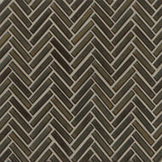 Shadow 1/2x2 Herringbone Porcelain Mosaic