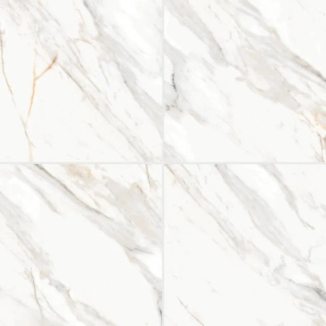 Shandar Arezzo Bianco 24x24 Matte Ceramic Tile