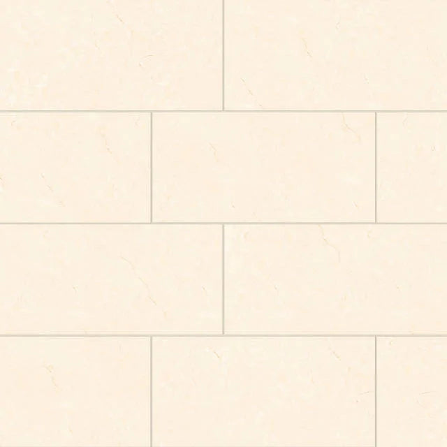 Shandar Crema Marfil Light 12x24 Polished Ceramic Tile