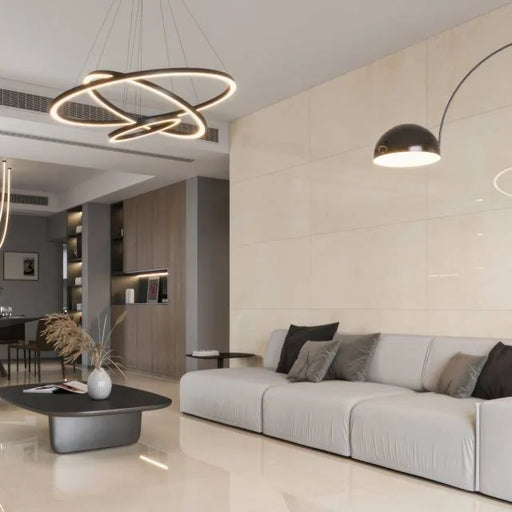 Shandar Crema Marfil Light 24x48 Polished Ceramic Tile