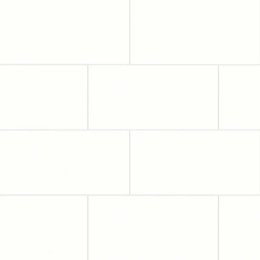 Shandar Plain White 12x24 Matte Ceramic Tile