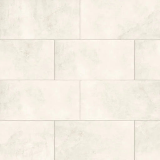 Shandar Social White 24x12 Matte Textured Ceramic Tile