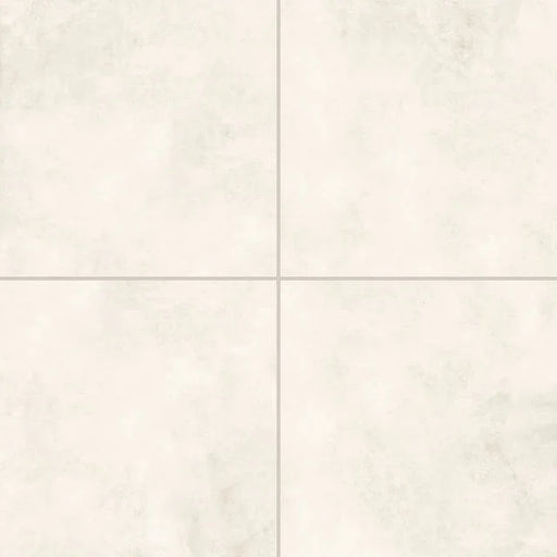 Shandar Social White 24x24 Matte Textured Ceramic Tile